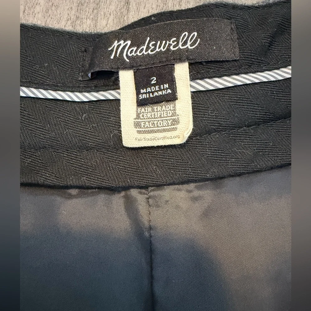 Madewell Low-Slung Harlow Wide-Leg Pant, size 2 - Picture 11 of 12